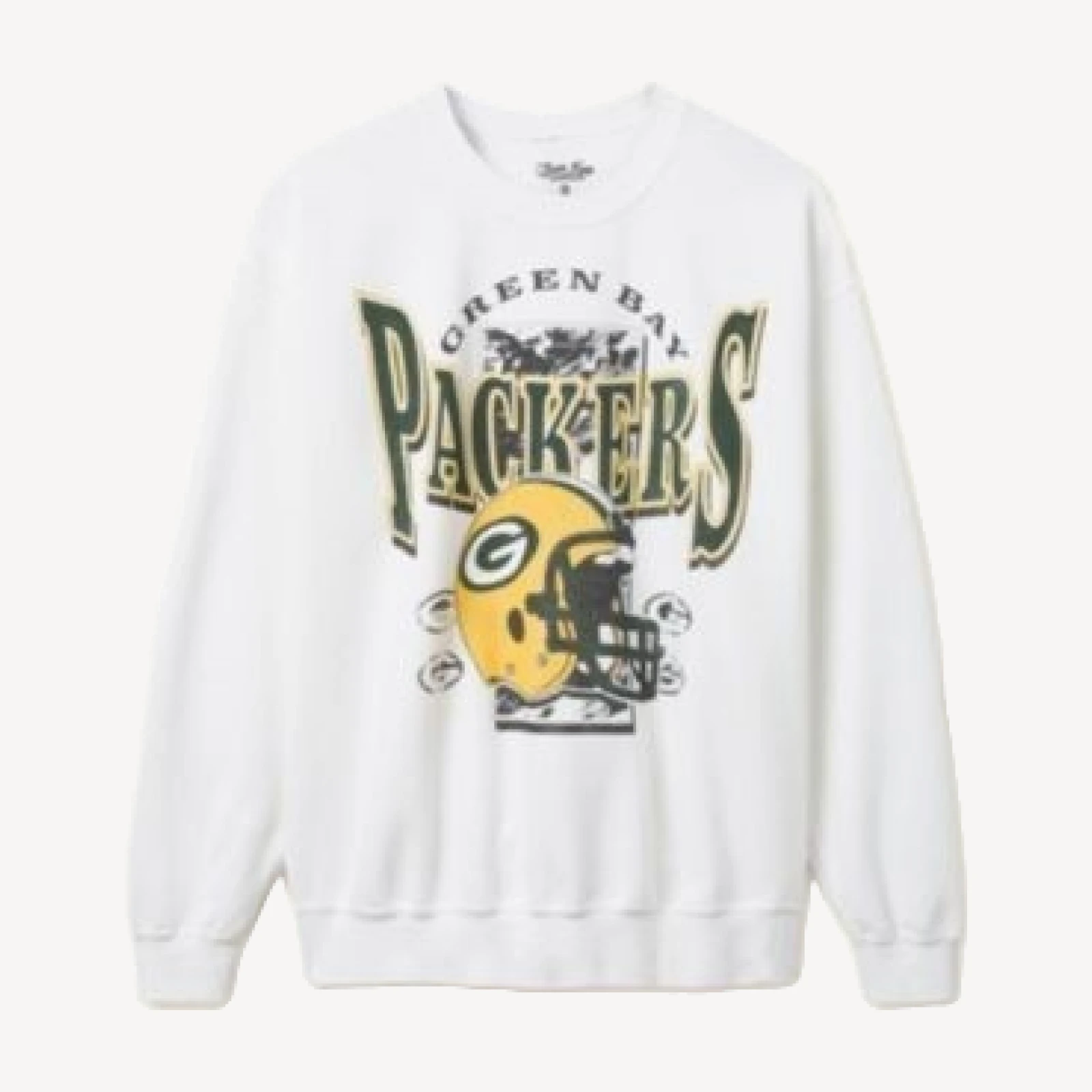 Junk Food Clothing Unisex Nfl Green Bay Packers Conversion Flea Market Crew Fleece
