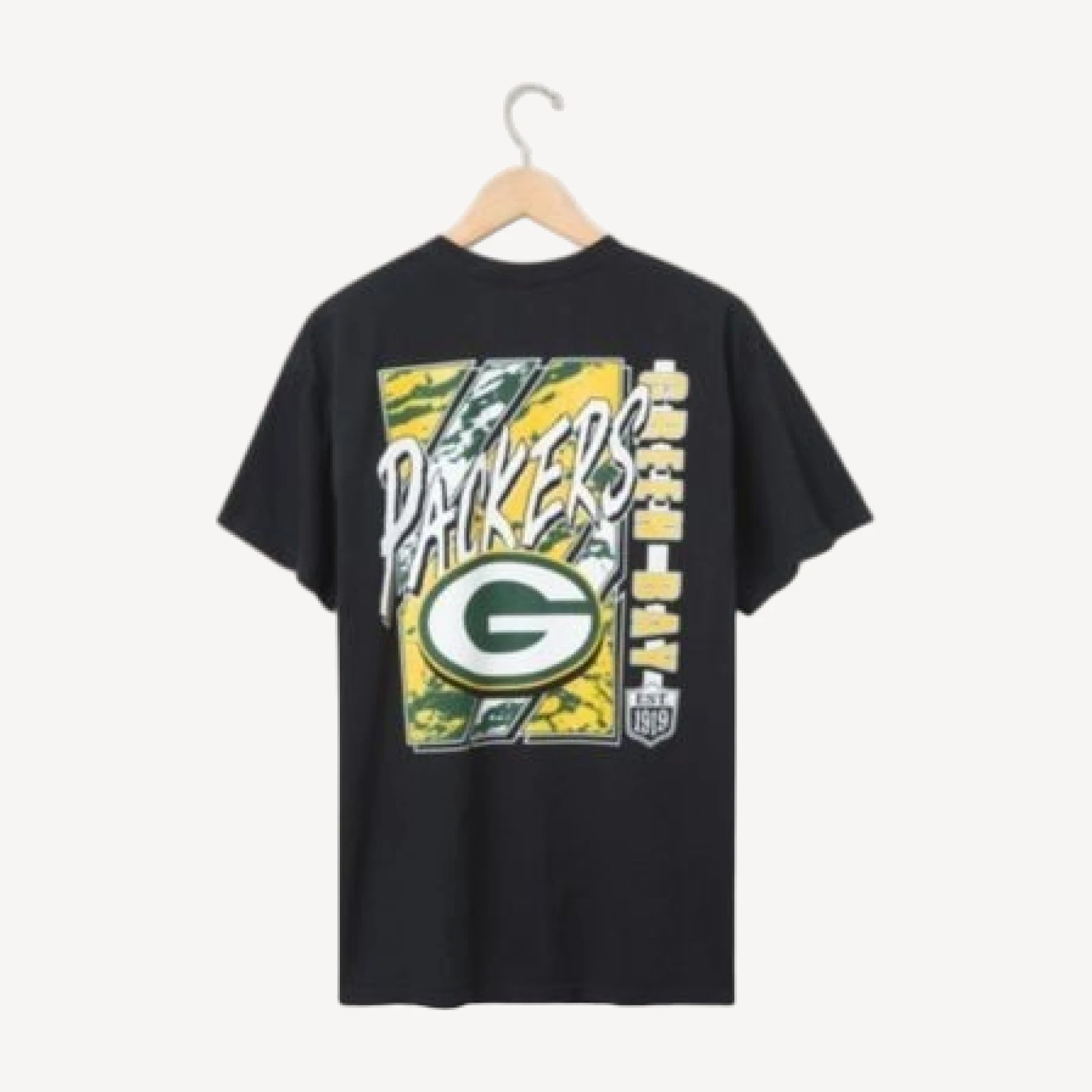 Junk Food Clothing Unisex Nfl Green Bay Packers Icon Flea Market Tee