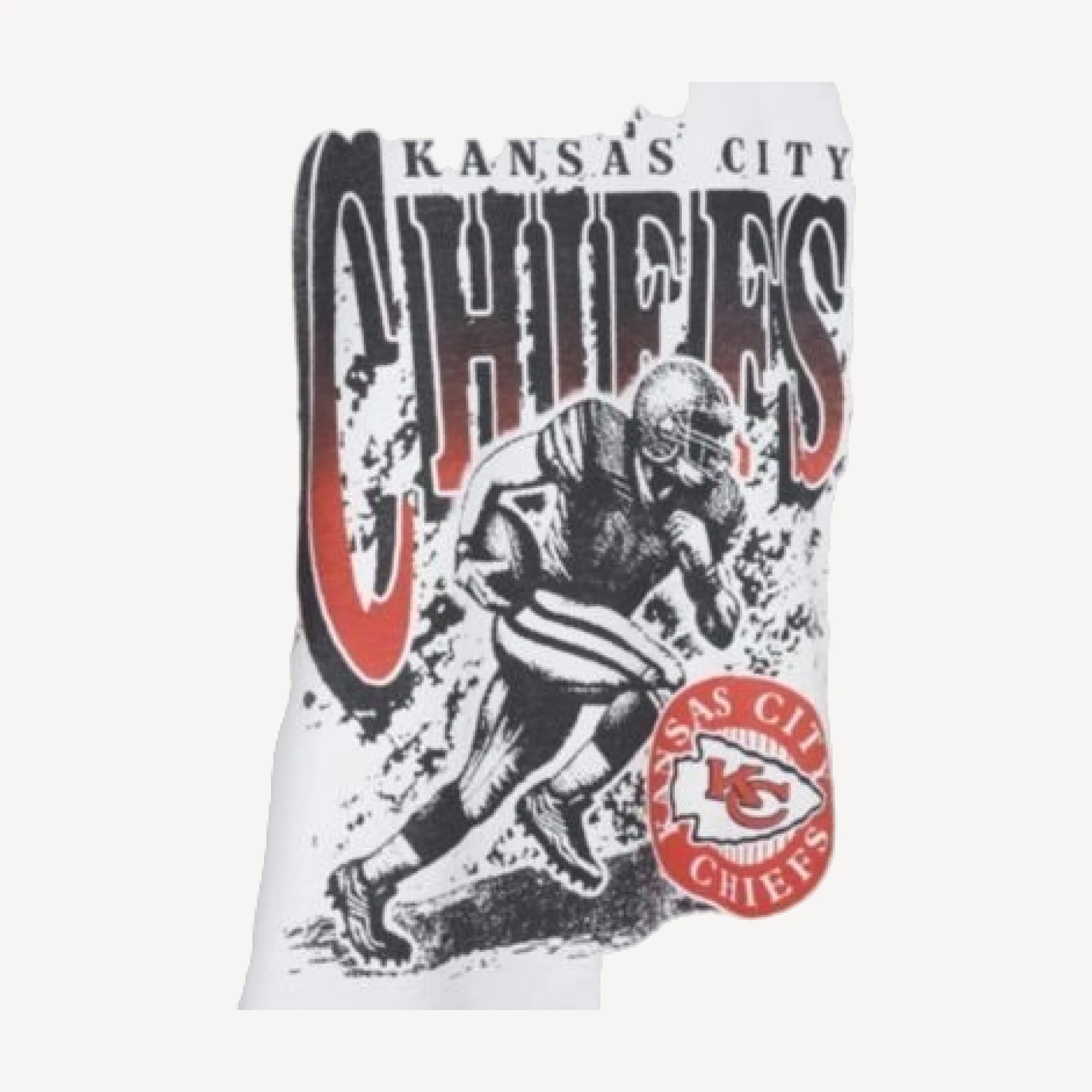 Junk Food Clothing Unisex Nfl Kansas City Chiefs Rushing Flea Market Tee
