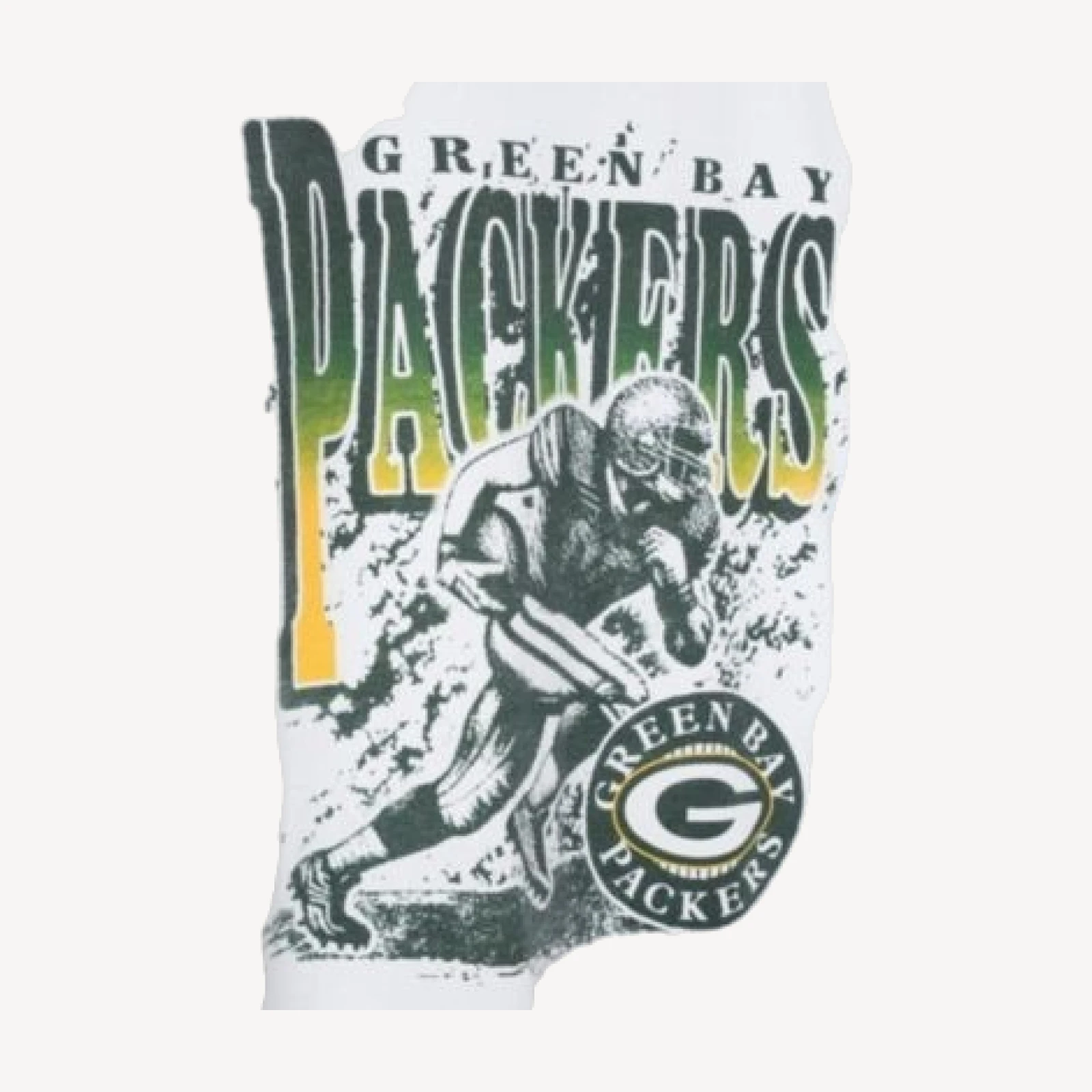 Junk Food Clothing Unisex Nfl Green Bay Packers Rushing Flea Market Tee