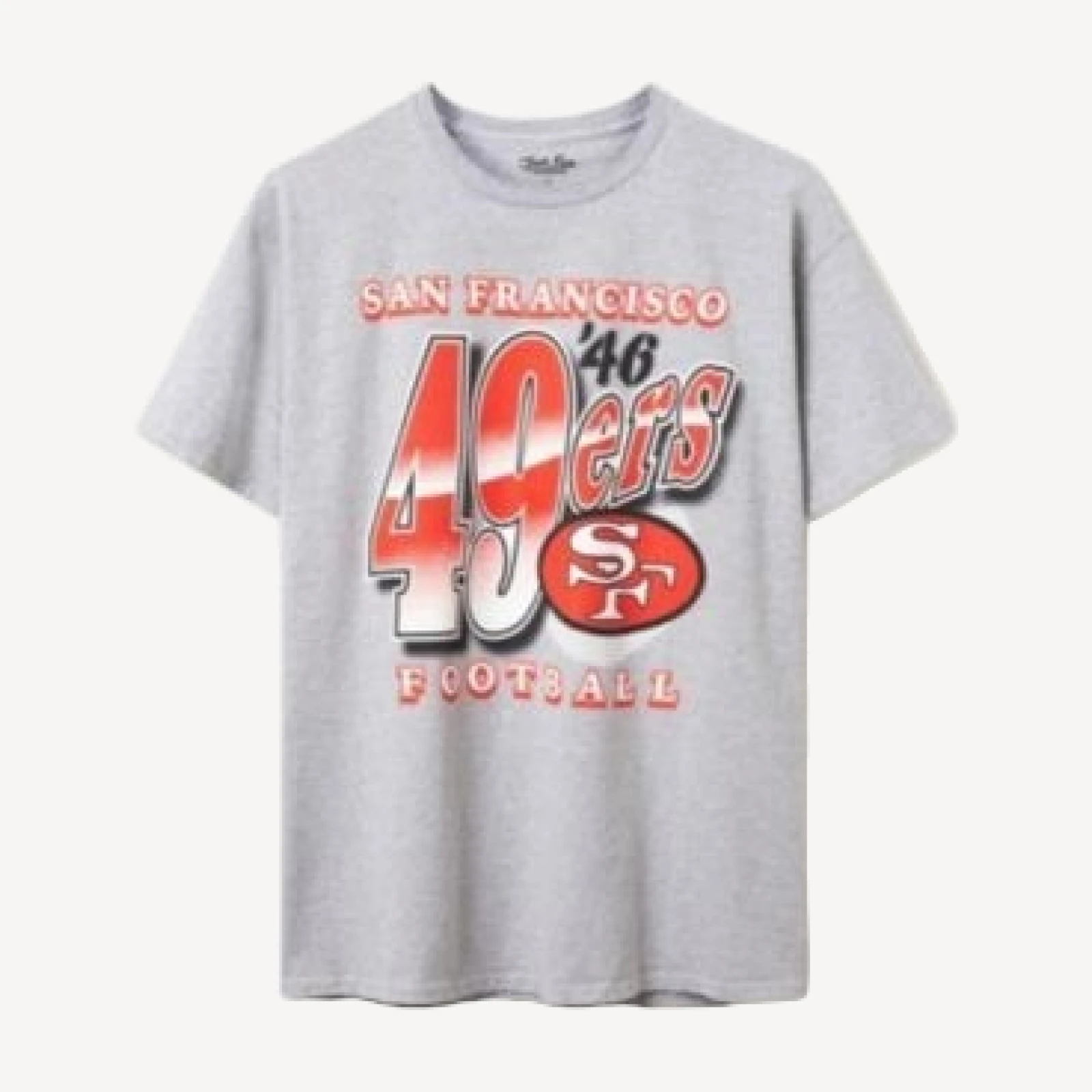 Junk Food Clothing Unisex Nfl San Francisco 49ers Bootleg Flea Market Tee