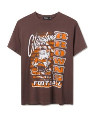 Junk Food Clothing Women's Nfl Cleveland Browns Brick Vintage Tee