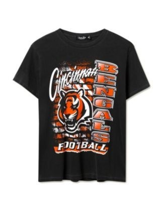 Junk Food Clothing Women's Nfl Cincinnati Bengals Brick Vintage Tee