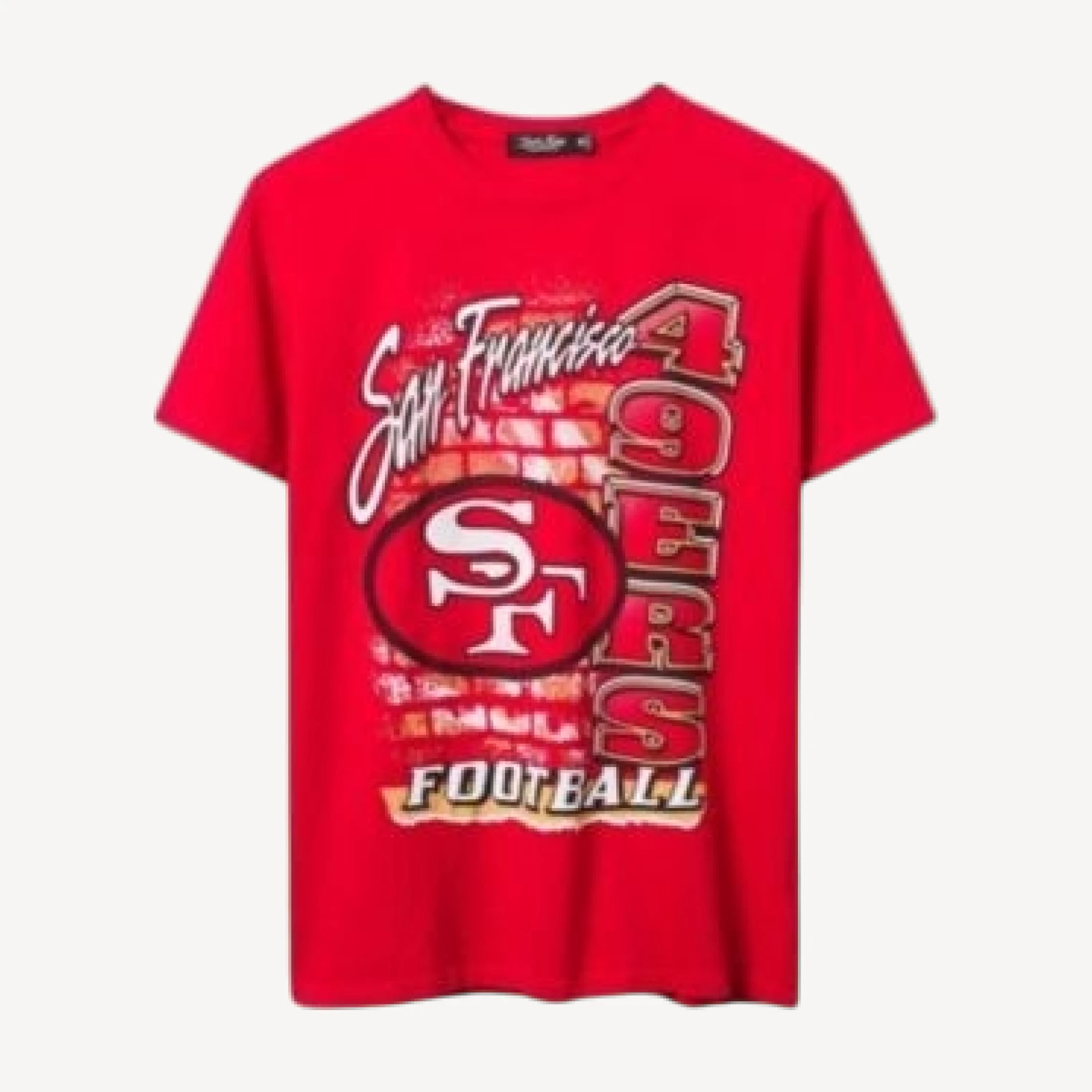 Junk Food Clothing Women's Nfl San Francisco 49ers Brick Vintage Tee