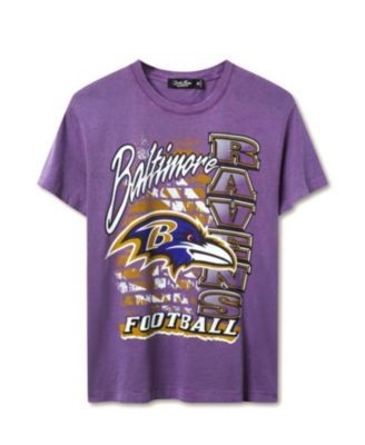 Junk Food Clothing Women's Nfl Baltimore Ravens Brick Vintage Tee