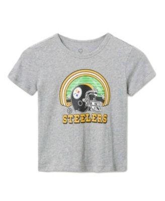 Junk Food Clothing Unisex Nfl Pittsburgh Steelers Game Time Tee - Little Kid, Big Kid