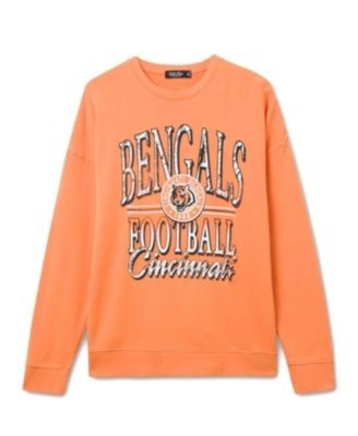 Junk Food Clothing Unisex Nfl Cincinnati Bengals Lateral Crew Fleece