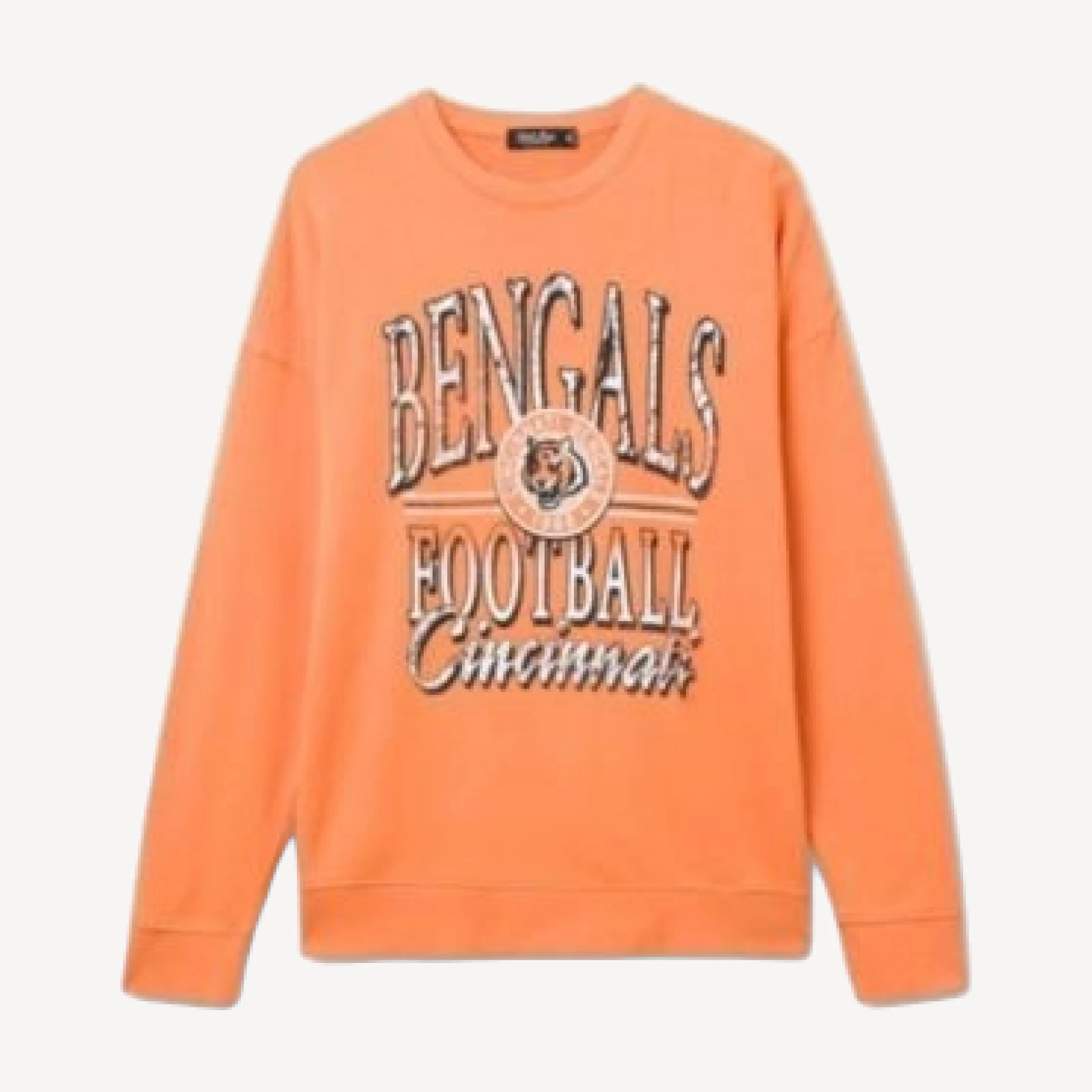 Junk Food Clothing Unisex Nfl Cincinnati Bengals Lateral Crew Fleece
