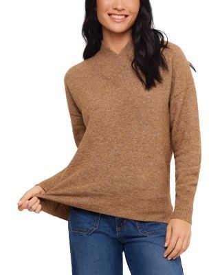 Karen Kane Shawl Collar Drop Sleeve Sweater