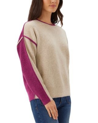 Karen Kane Colorblock Crewneck Sweater
