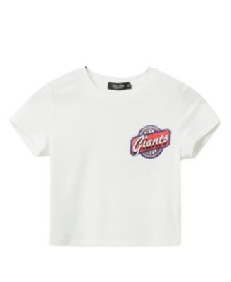 Junk Food Clothing Women's Nfl New York Giants Cheers Baby Tee
