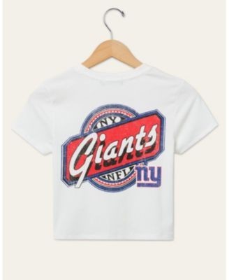 Junk Food Clothing Women's Nfl New York Giants Cheers Baby Tee