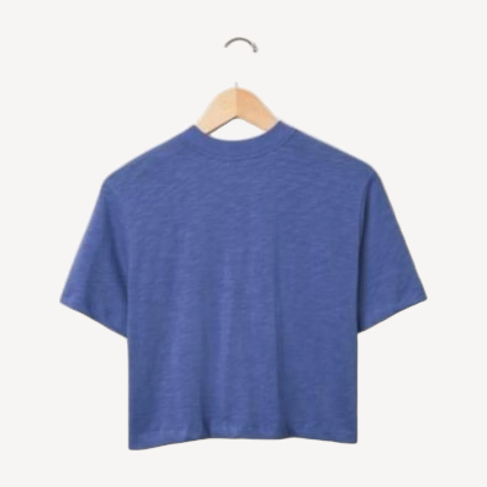 Junk Food Clothing Women's Nfl New York Giants Thrill Mock Neck Crop Tee