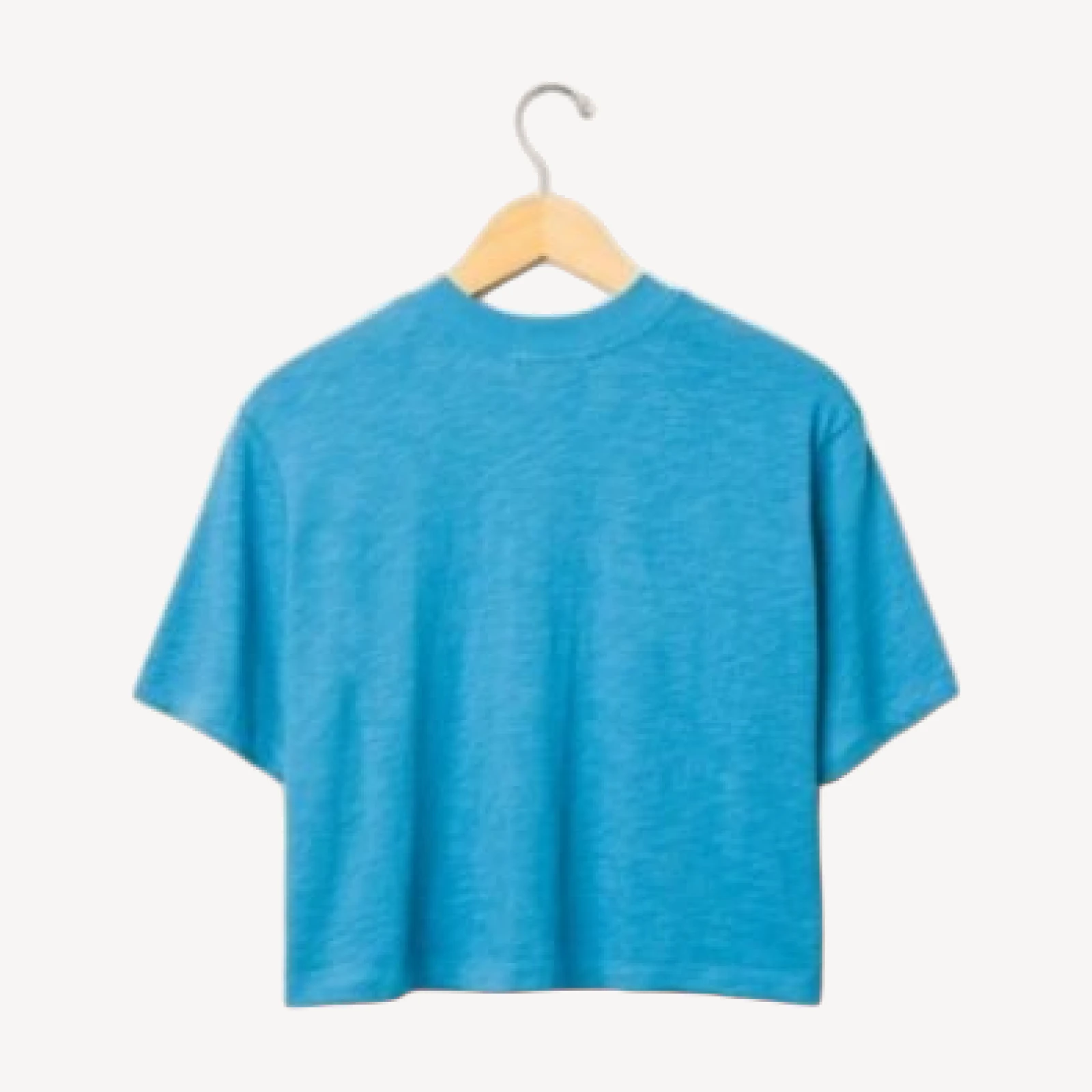 Junk Food Clothing Women's Nfl Detroit Lions Thrill Mock Neck Crop Tee