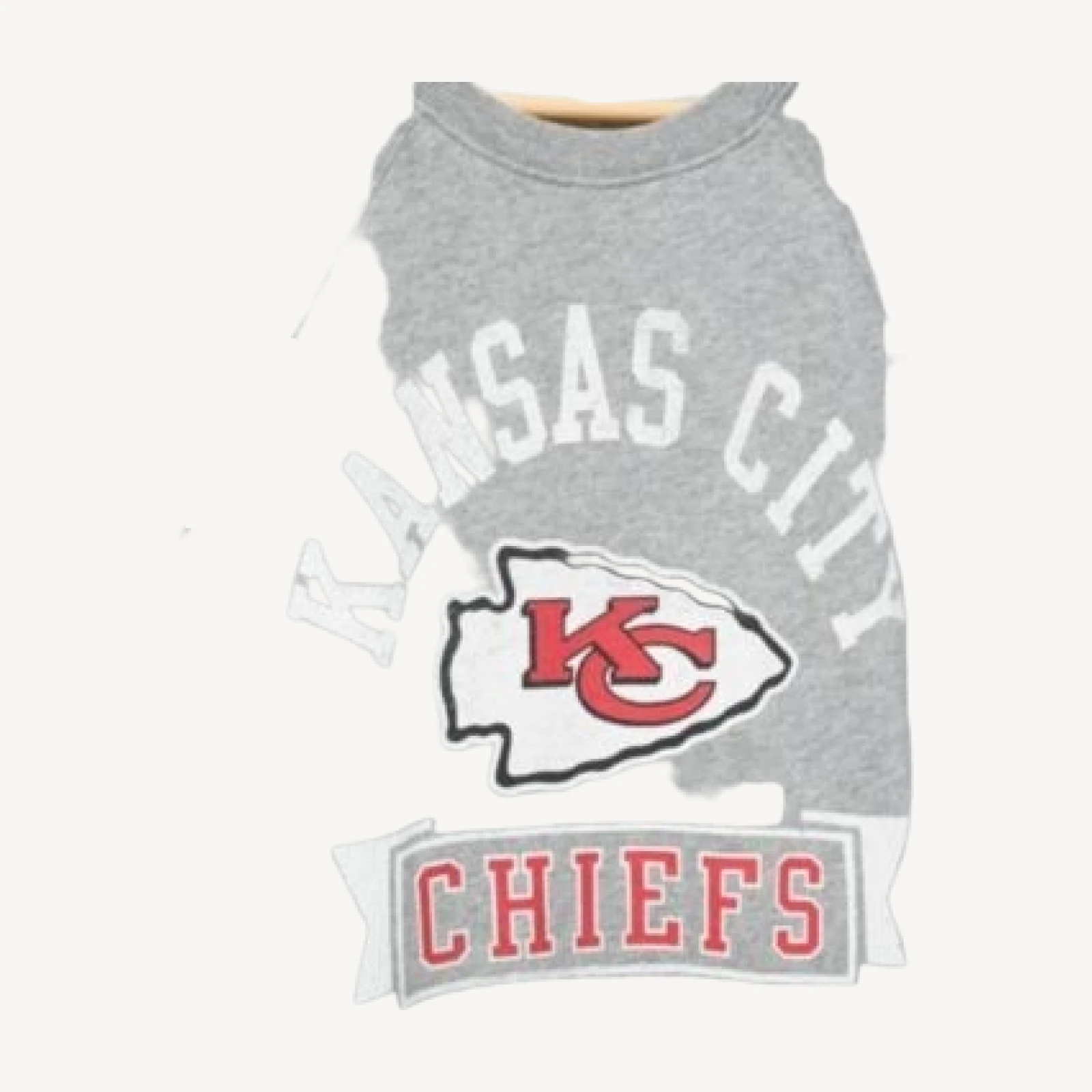 Junk Food Clothing Women's Nfl Kansas City Chiefs Raglan Fleece Tank