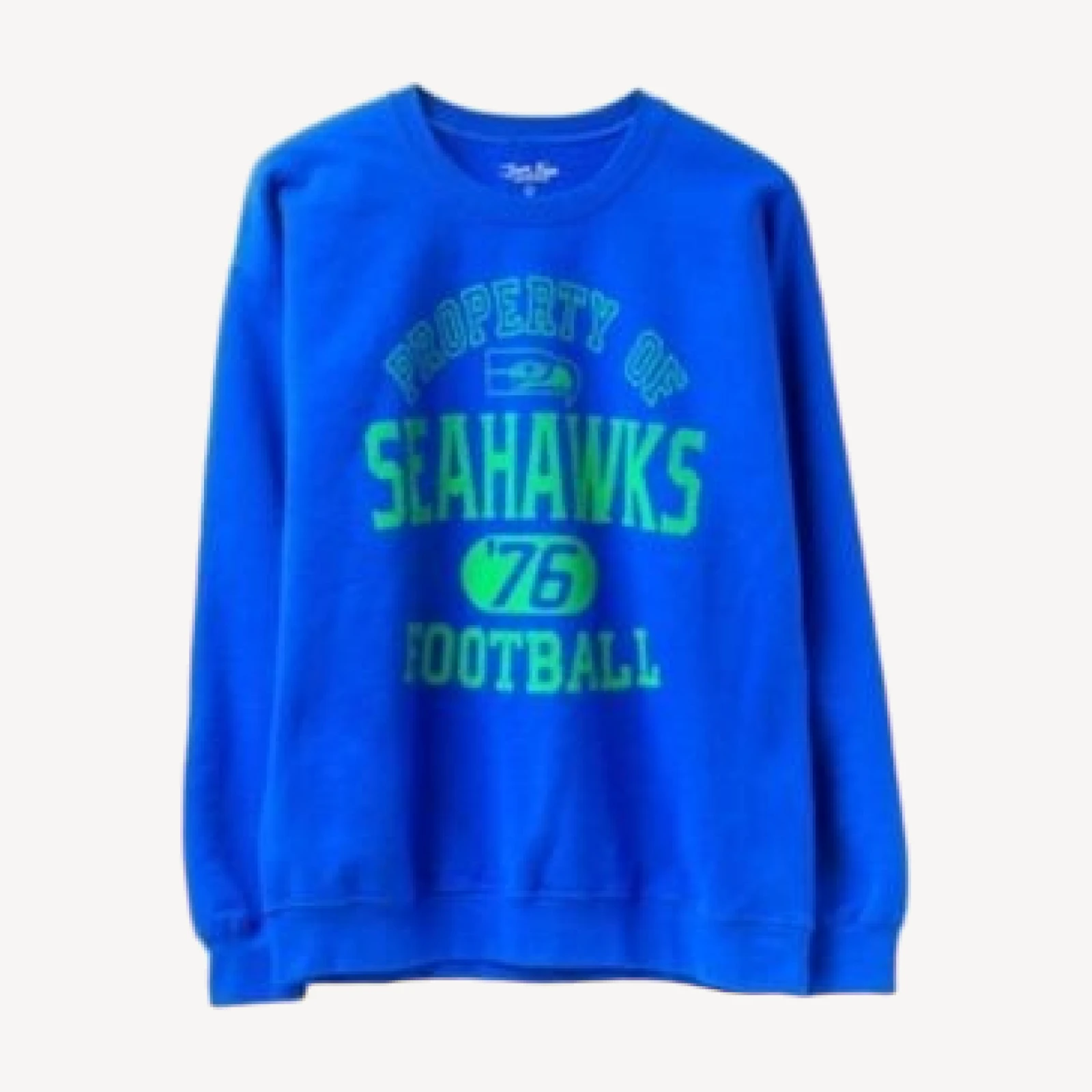 Junk Food Clothing Unisex Nfl Seattle Seahawks Property Flea Market Crew Fleece