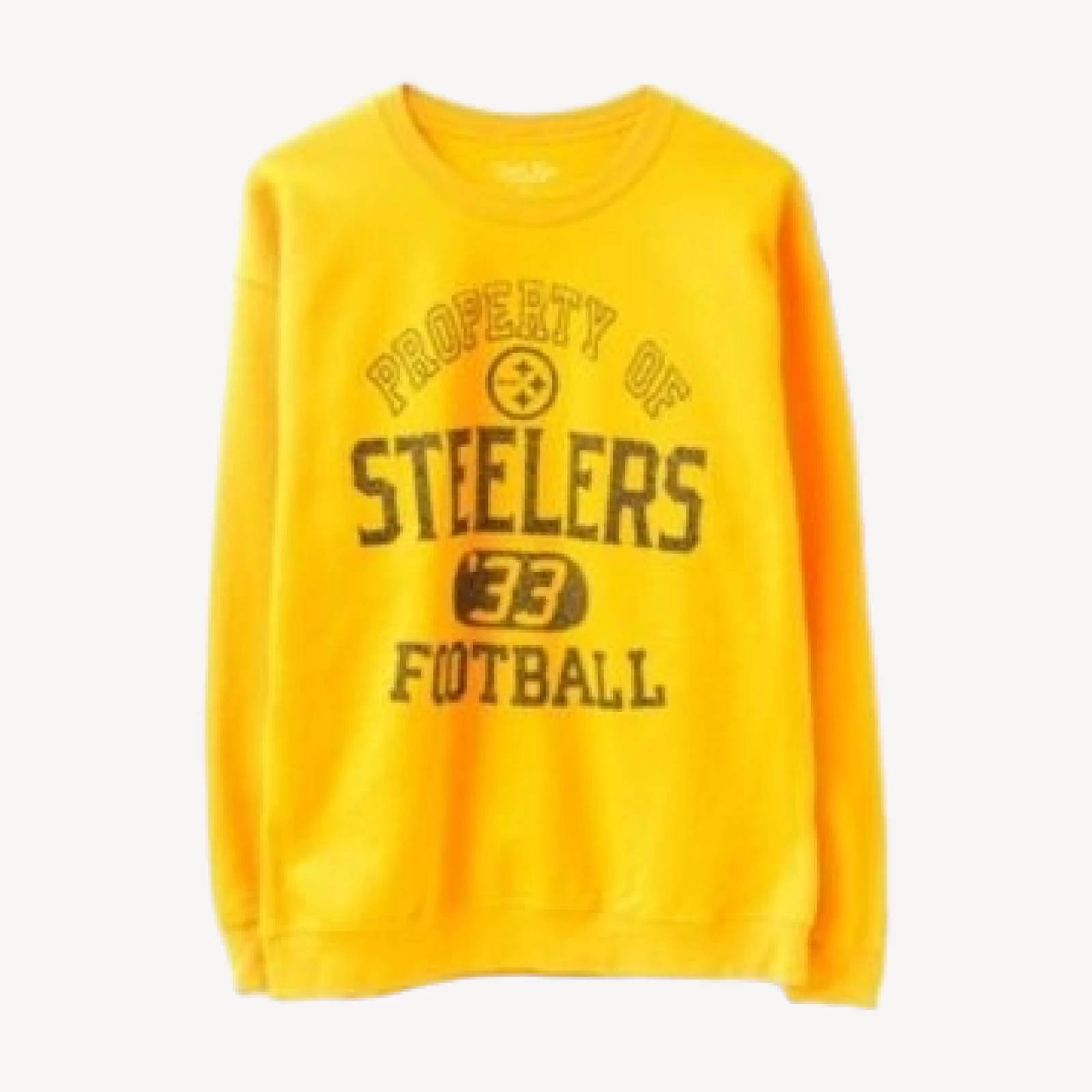 Junk Food Clothing Unisex Nfl Pittsburgh Steelers Property Flea Market Crew Fleece