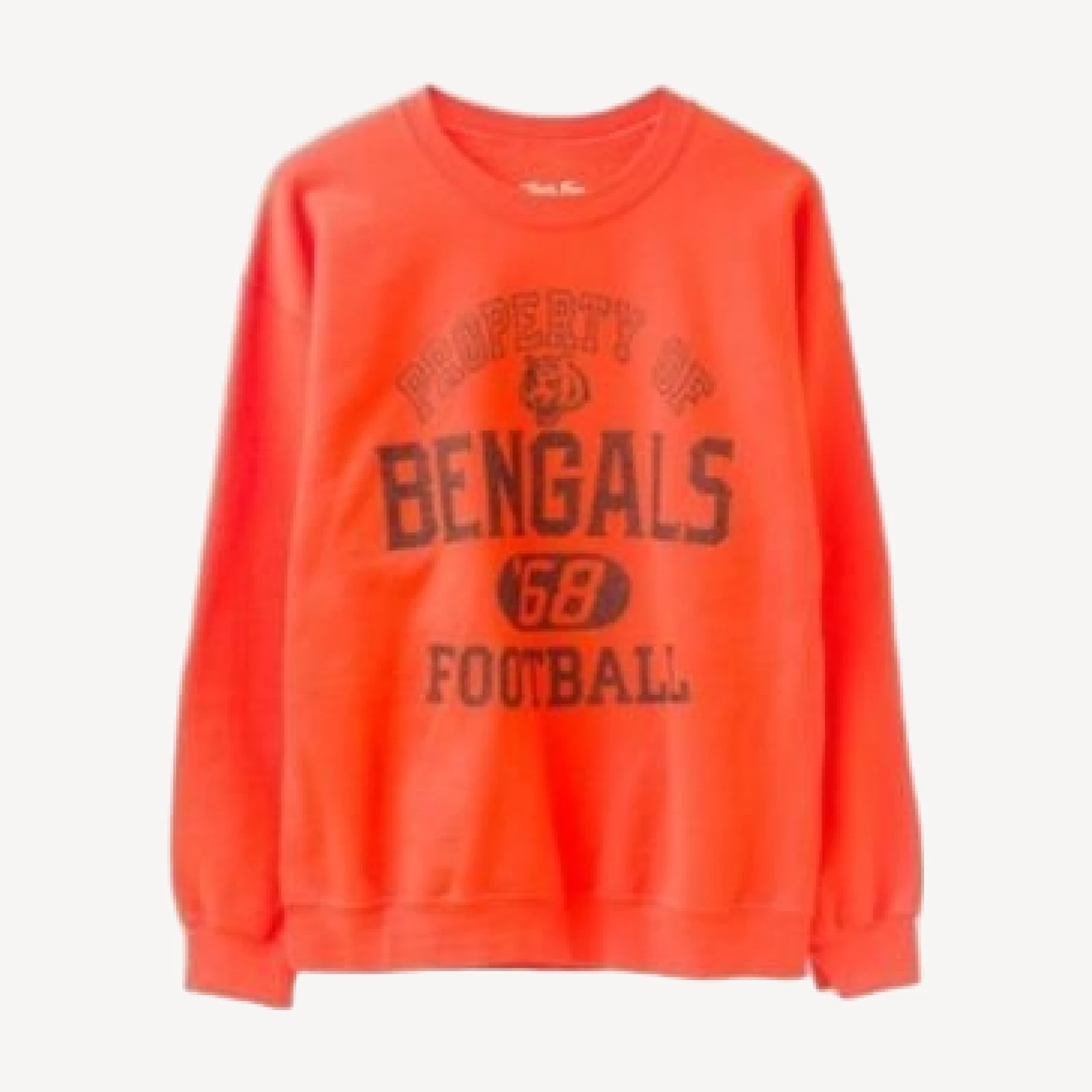 Junk Food Clothing Unisex Nfl Cincinnati Bengals Property Flea Market Crew Fleece
