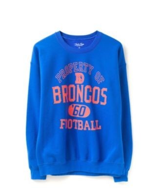 Junk Food Clothing Unisex Nfl Denver Broncos Property Flea Market Crew Fleece
