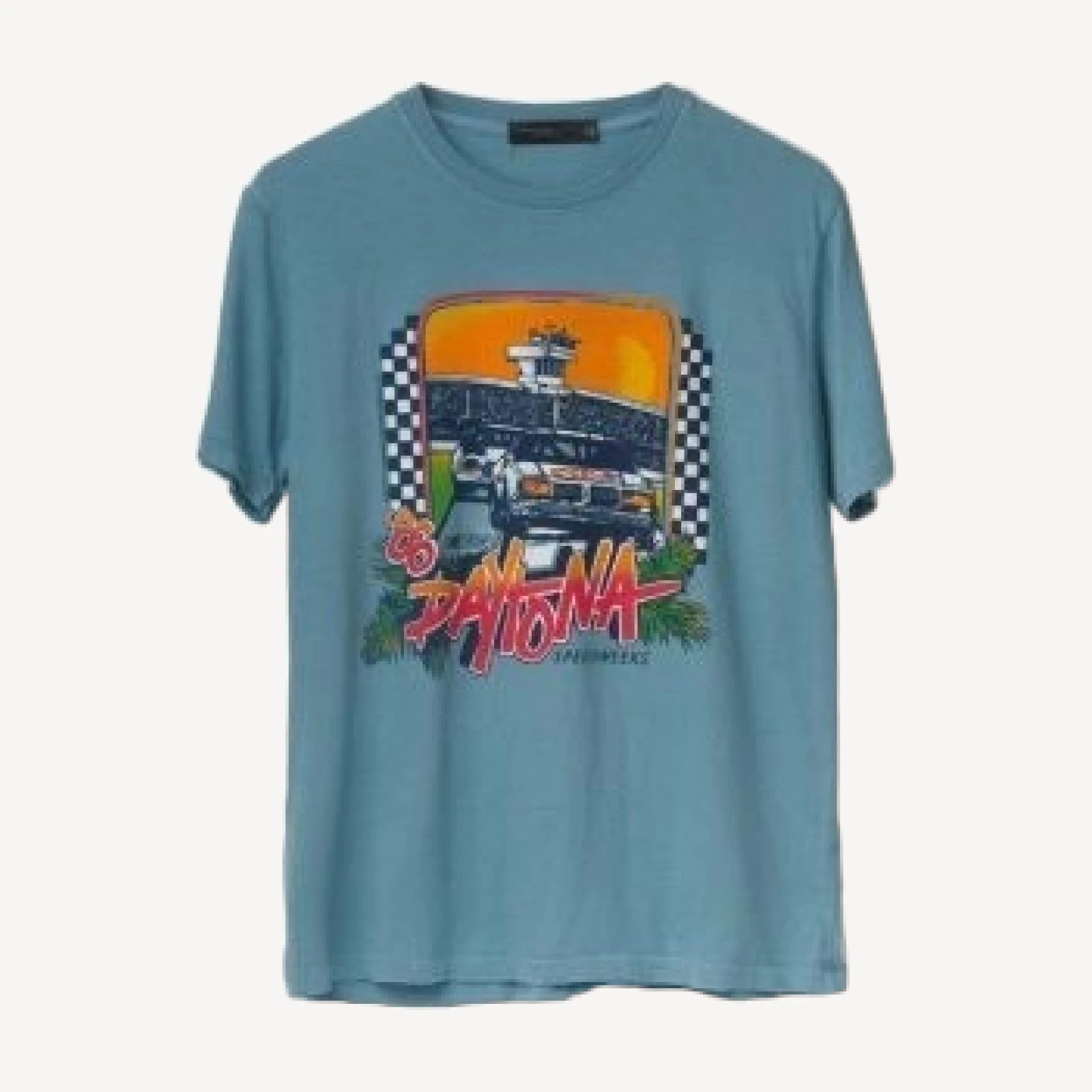Junk Food Clothing Nascar '86 Daytona Speedway Vintage Tee