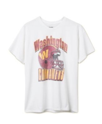Junk Food Clothing Unisex Nfl Washington Commanders Throwback Helmet Flea Market Tee