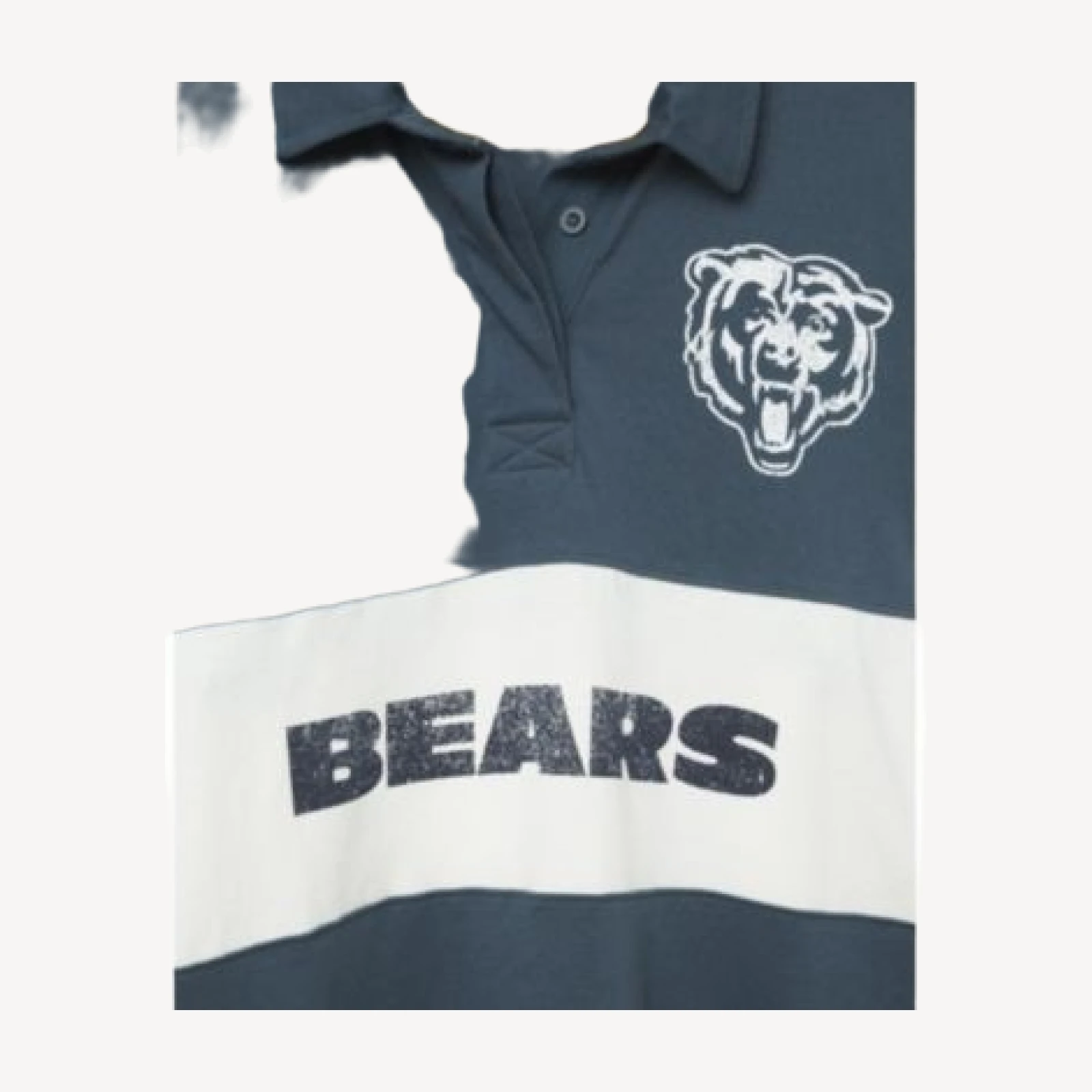 Junk Food Clothing Women's Nfl Chicago Bears Rugby Long Sleeve Sweater