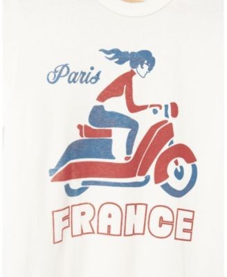 Junk Food Clothing Women's Paris France Original Tee