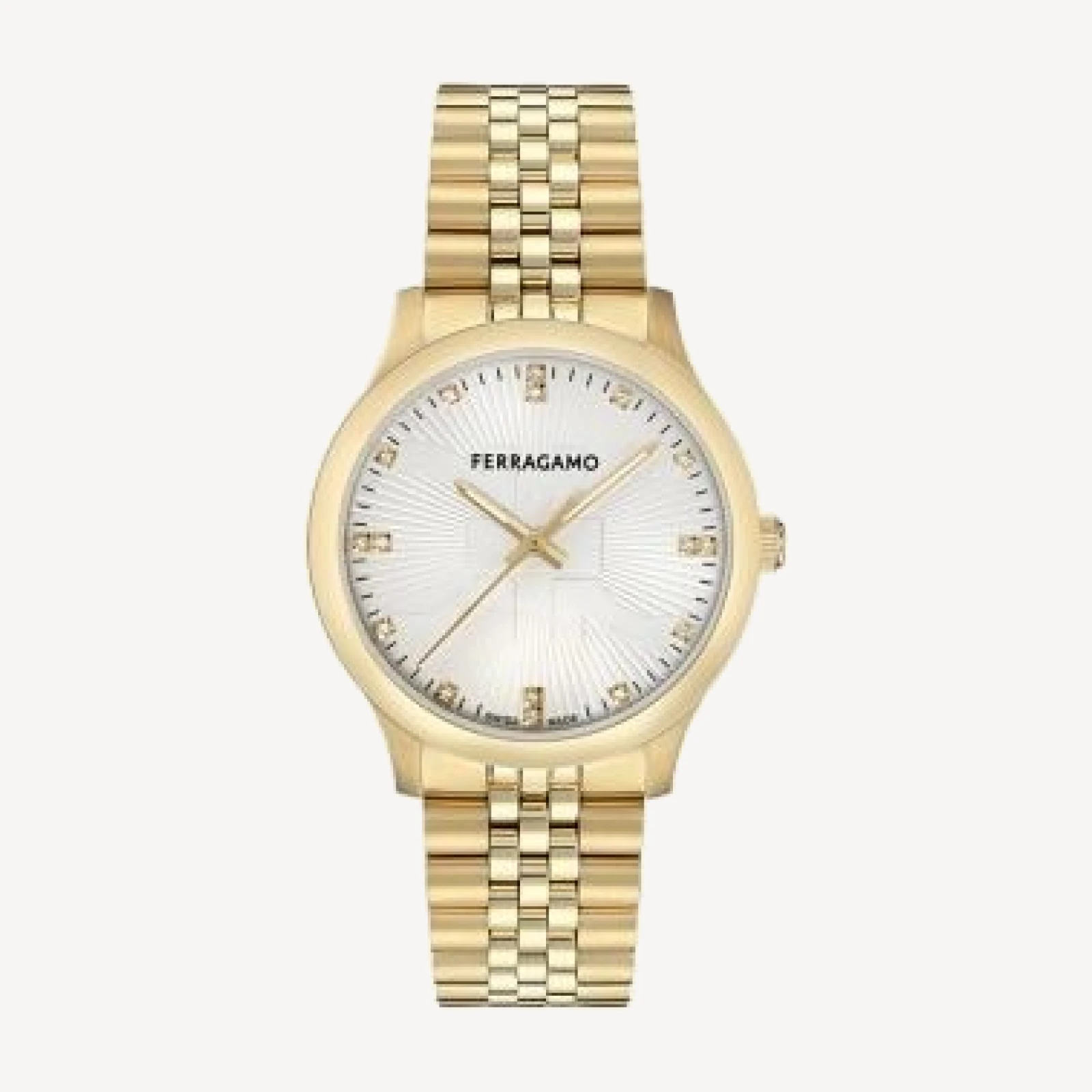 Ferragamo Duo Diamond Watch, 40mm