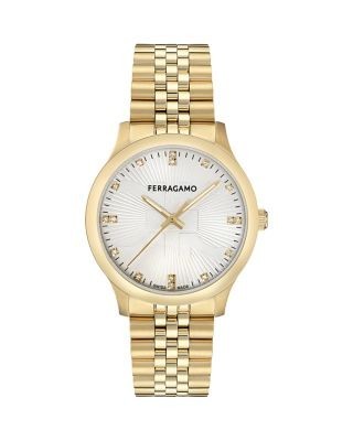 Ferragamo Duo Diamond Watch, 40mm