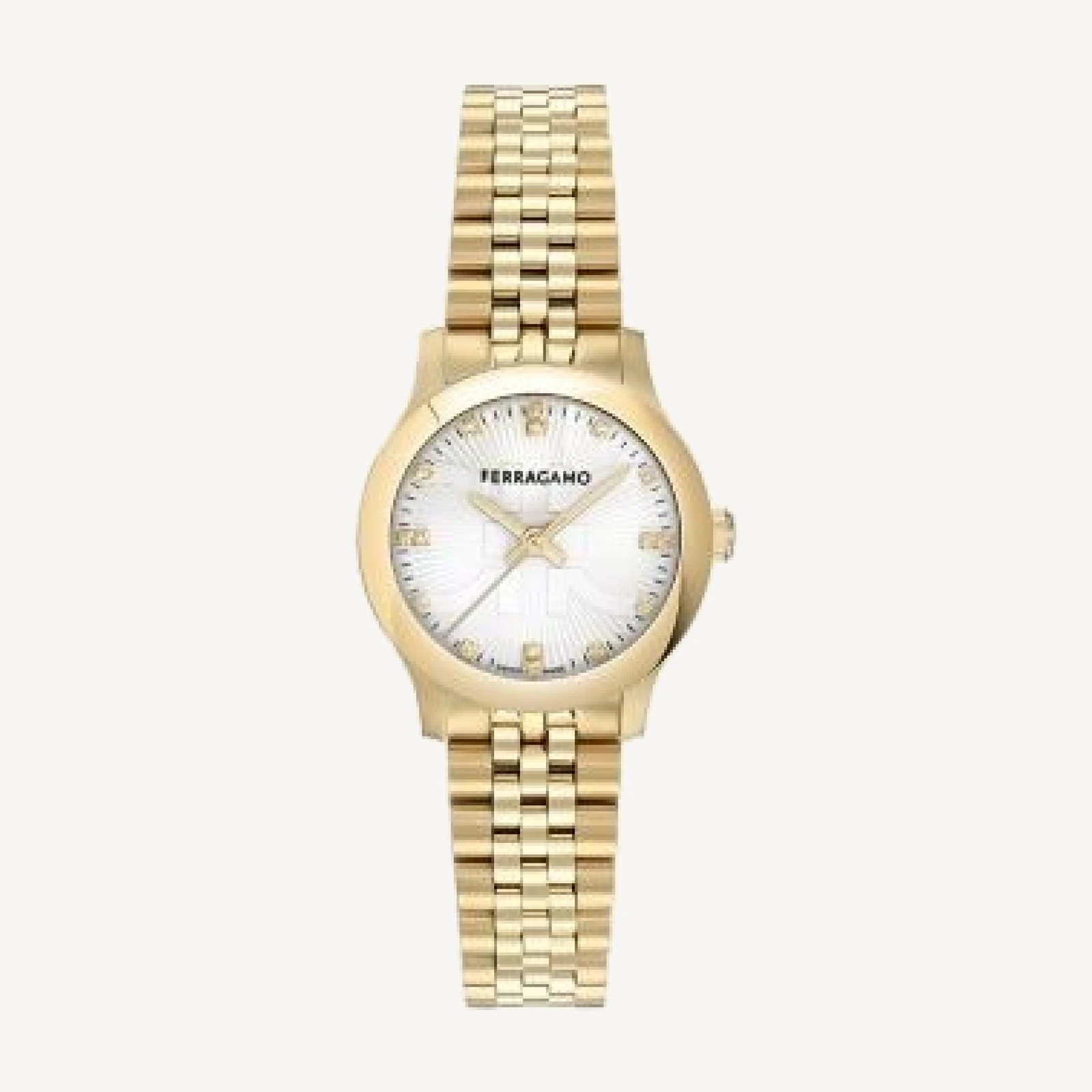 Ferragamo Duo Diamond Watch, 28mm