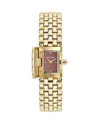 Ferragamo Secret Bracelet Diamond Watch, 18.5 x 30mm
