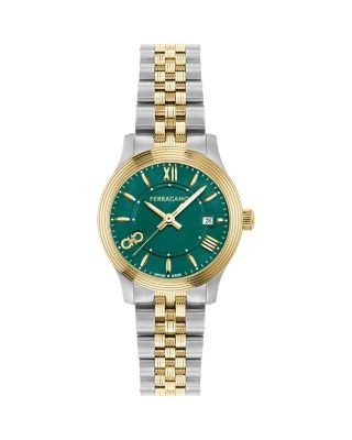 Ferragamo Edge Skeleton Automatic Watch, 42mm