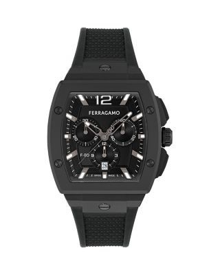Ferragamo F-80 Tonneau Chronograph, 42mm