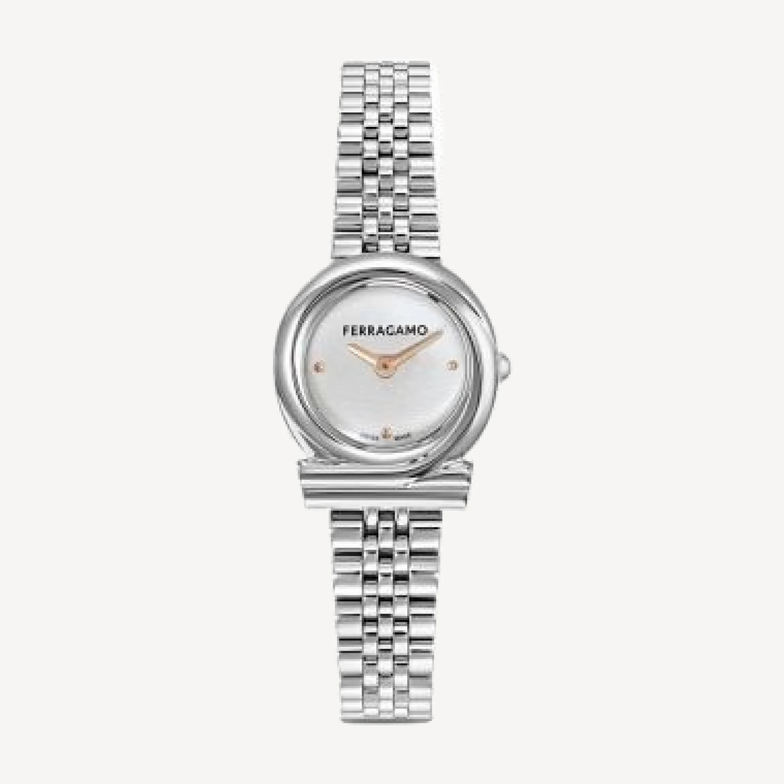 Ferragamo Gancini Twisted Watch, 23mm