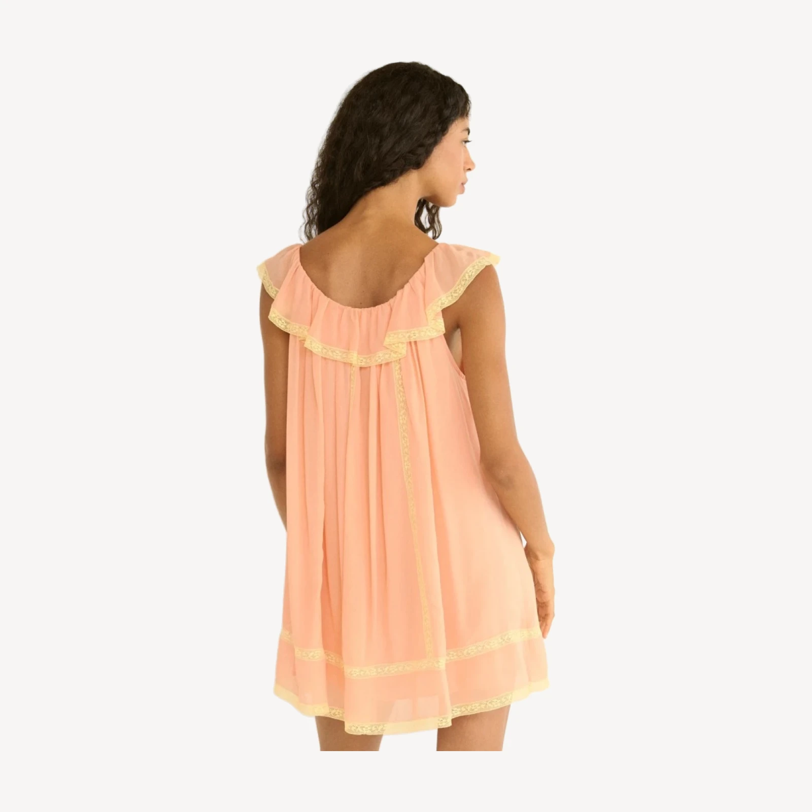 SUZETTE DRESS -- BOUDOIR PINK