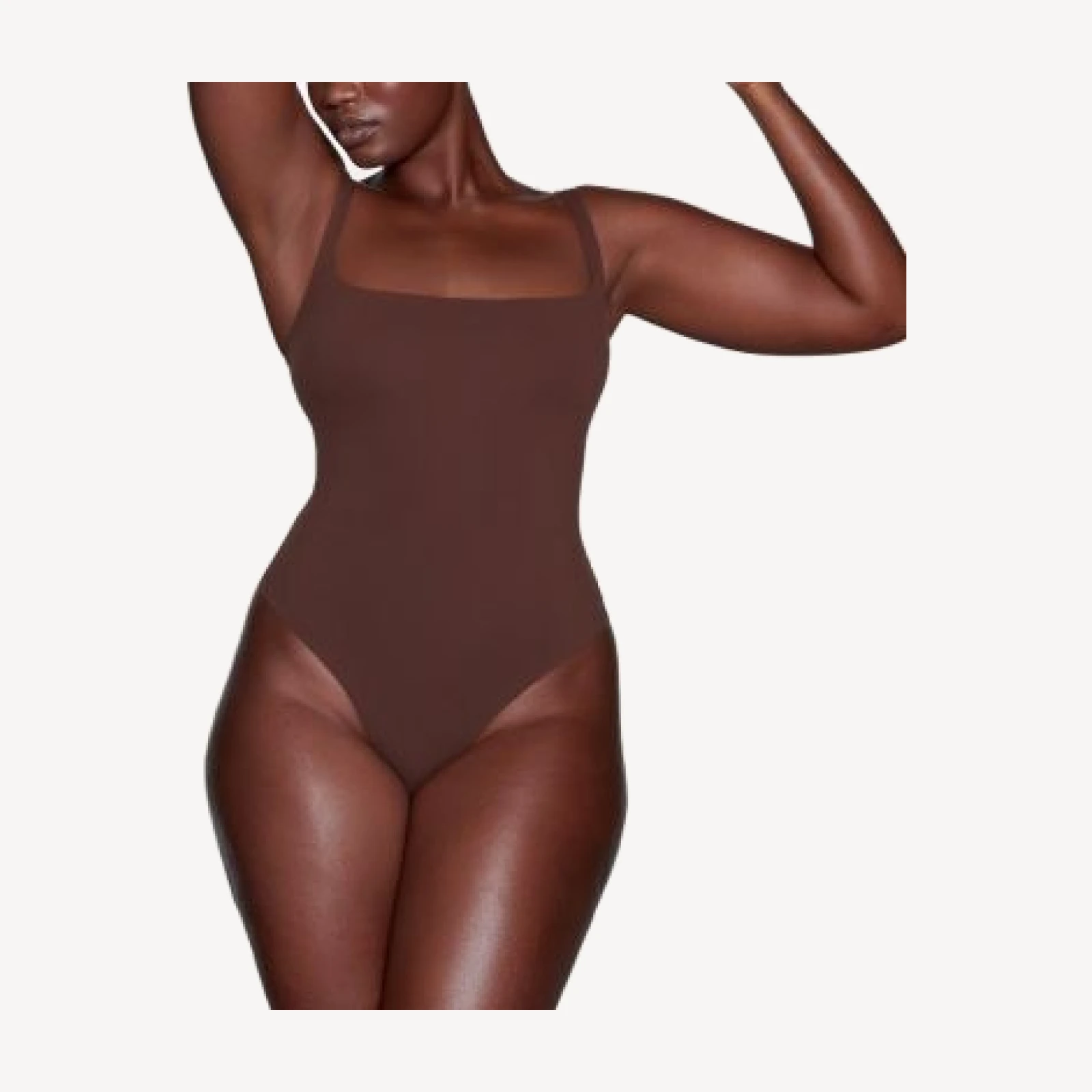 Skims Fits Everybody Square Neck Bodysuit