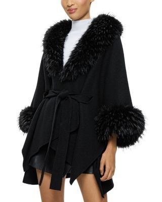 Alice and Olivia Joanne Sweater Coat