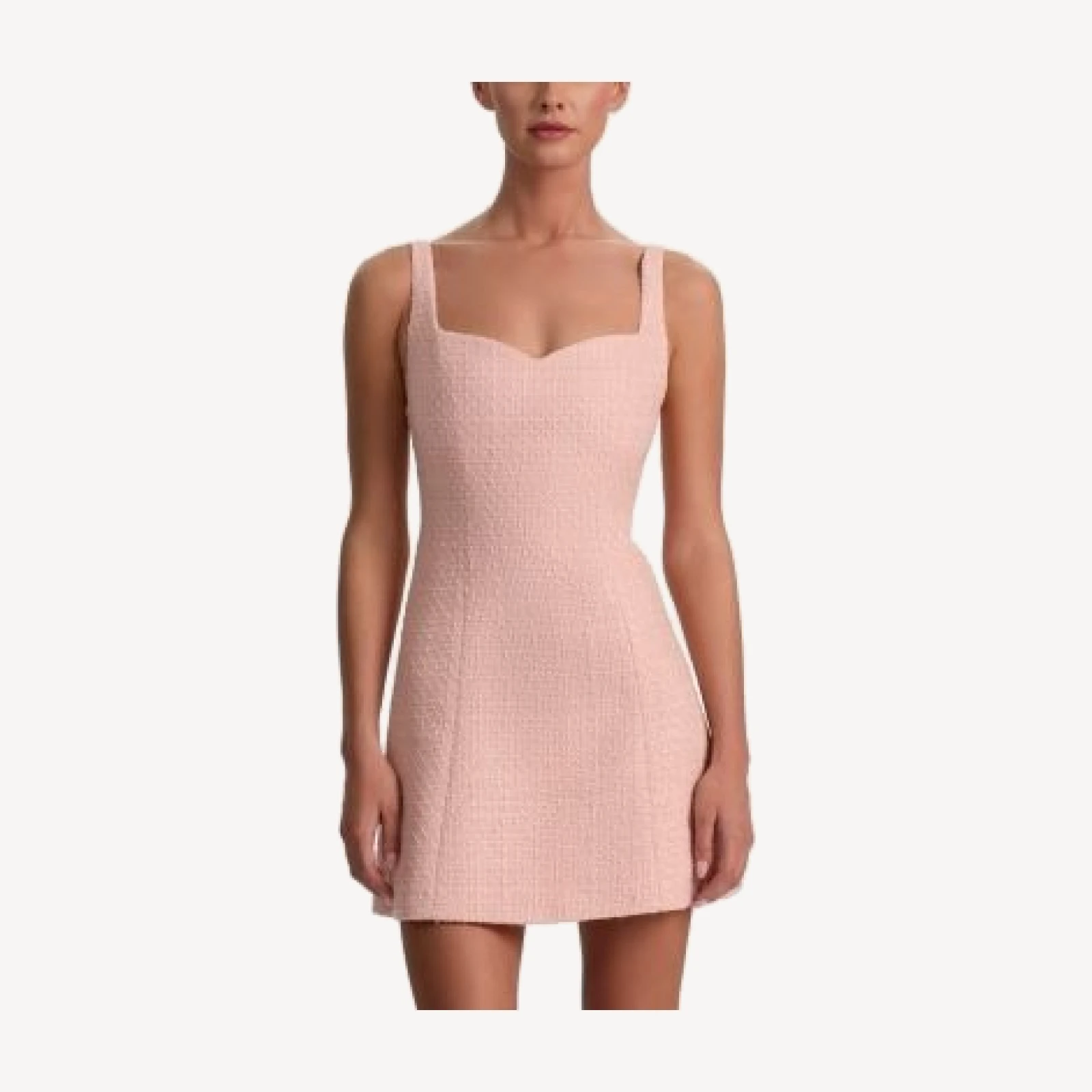 Alice and Olivia Eve Sweetheart Neck Mini Dress