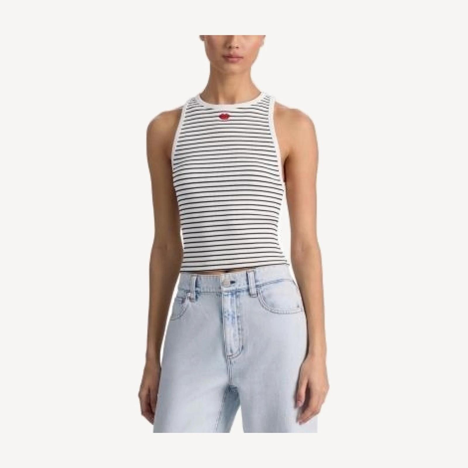 Alice and Olivia Allen Embroidered Tank Top