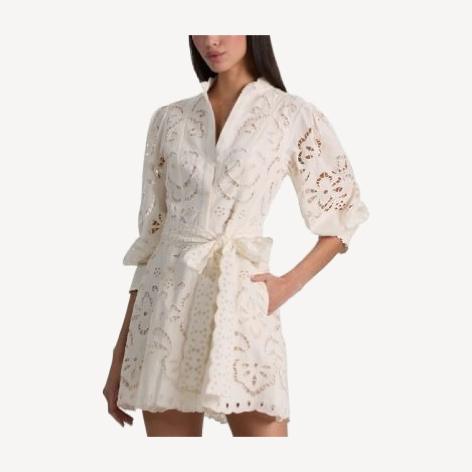 Alice and Olivia Lucy Mini Shirt Dress