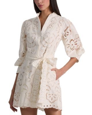 Alice and Olivia Lucy Mini Shirt Dress