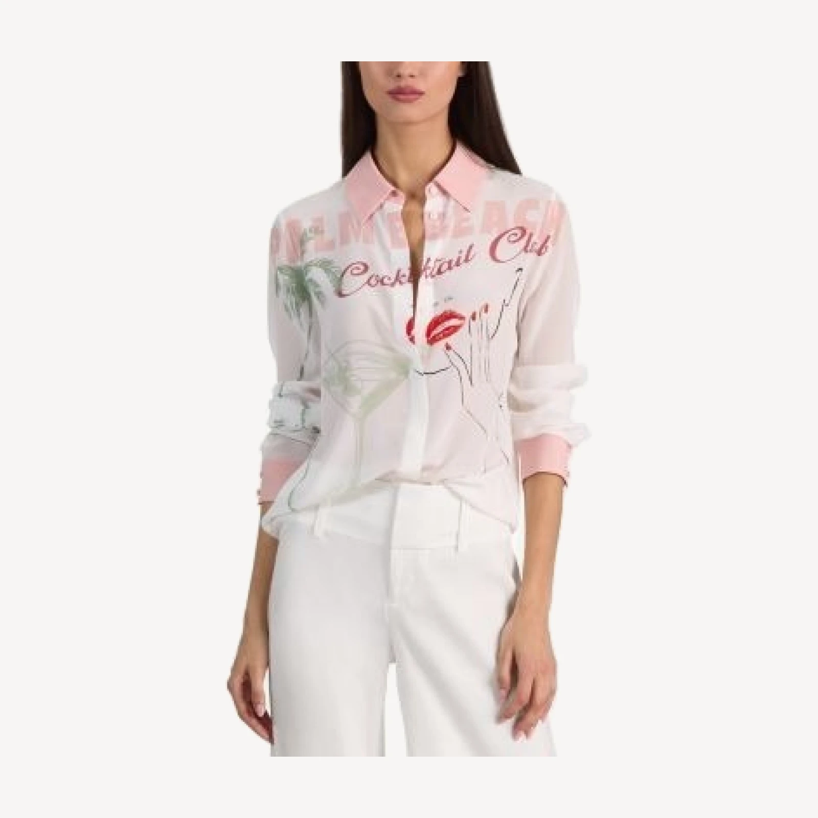 Alice and Olivia Willa Cocktail Club Blouse