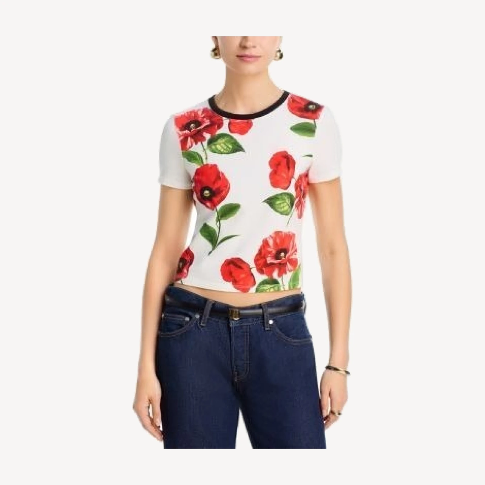Alice and Olivia Onie Baby Ringer Tee