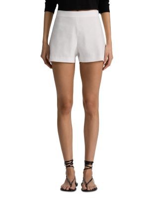 Alice and Olivia Hera High Rise Flare Back Shorts