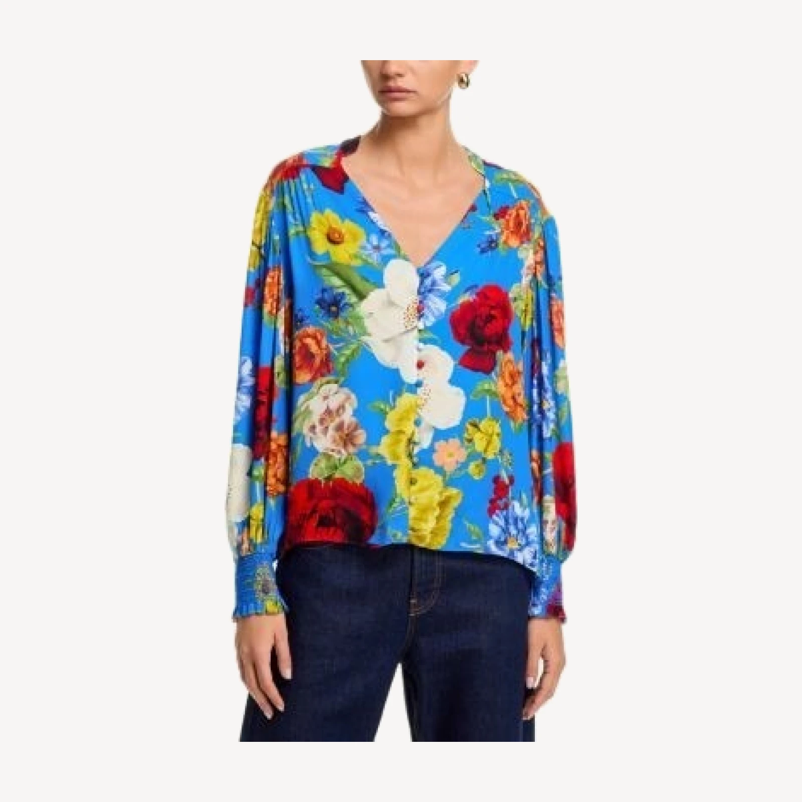 Alice and Olivia Serena Blouse