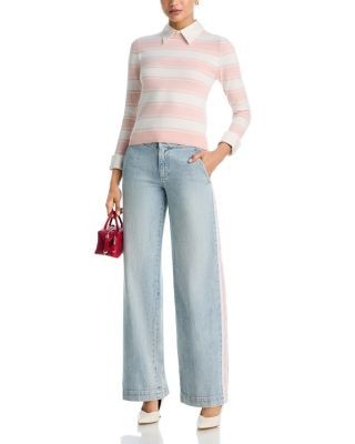 Alice and Olivia Porla Layered Look Sweater