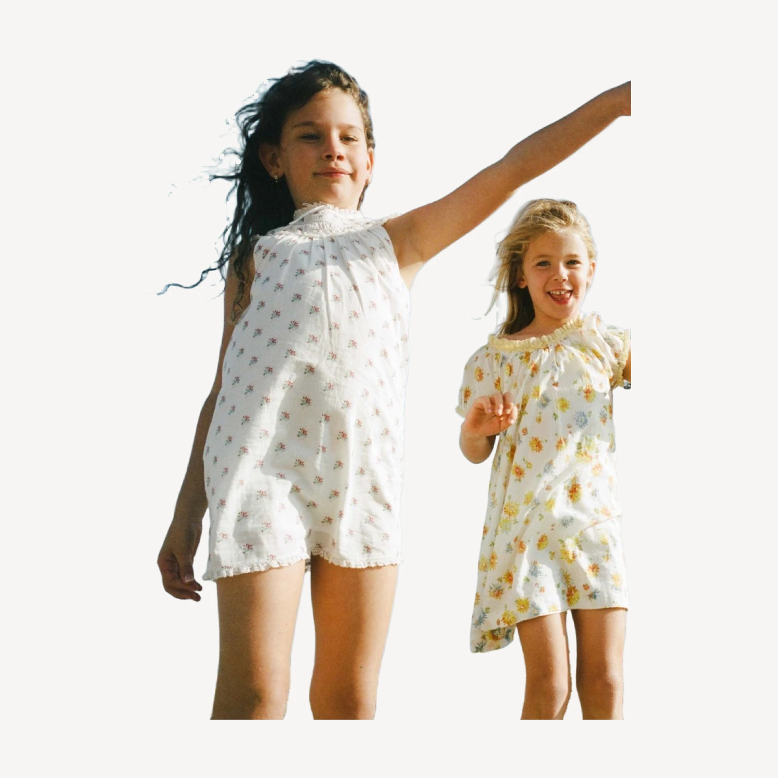 LITTLE VERITY DRESS -- PETIT POSY CALICO