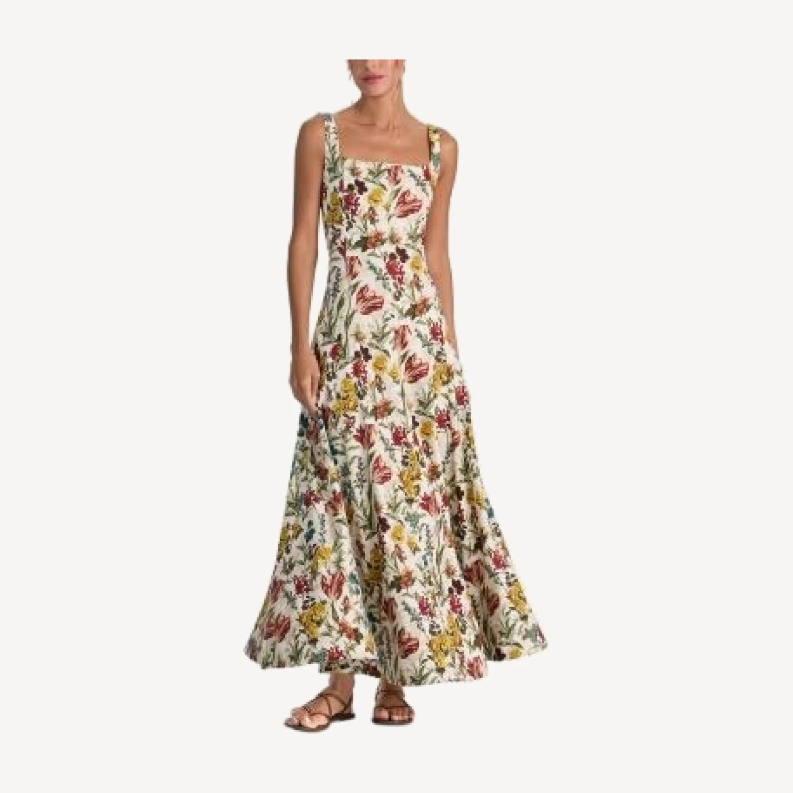 Alice and Olivia Polly Seamed Tie Waist Dress