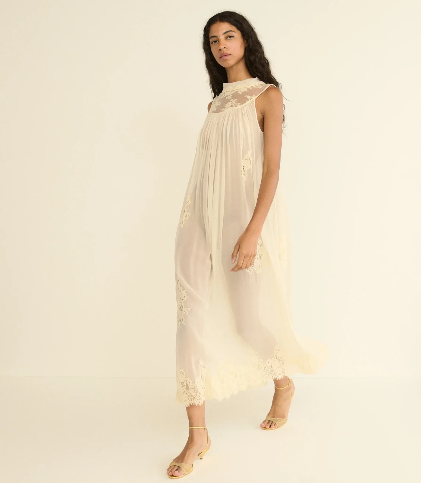 FLORENTE DRESS -- SEA SALT