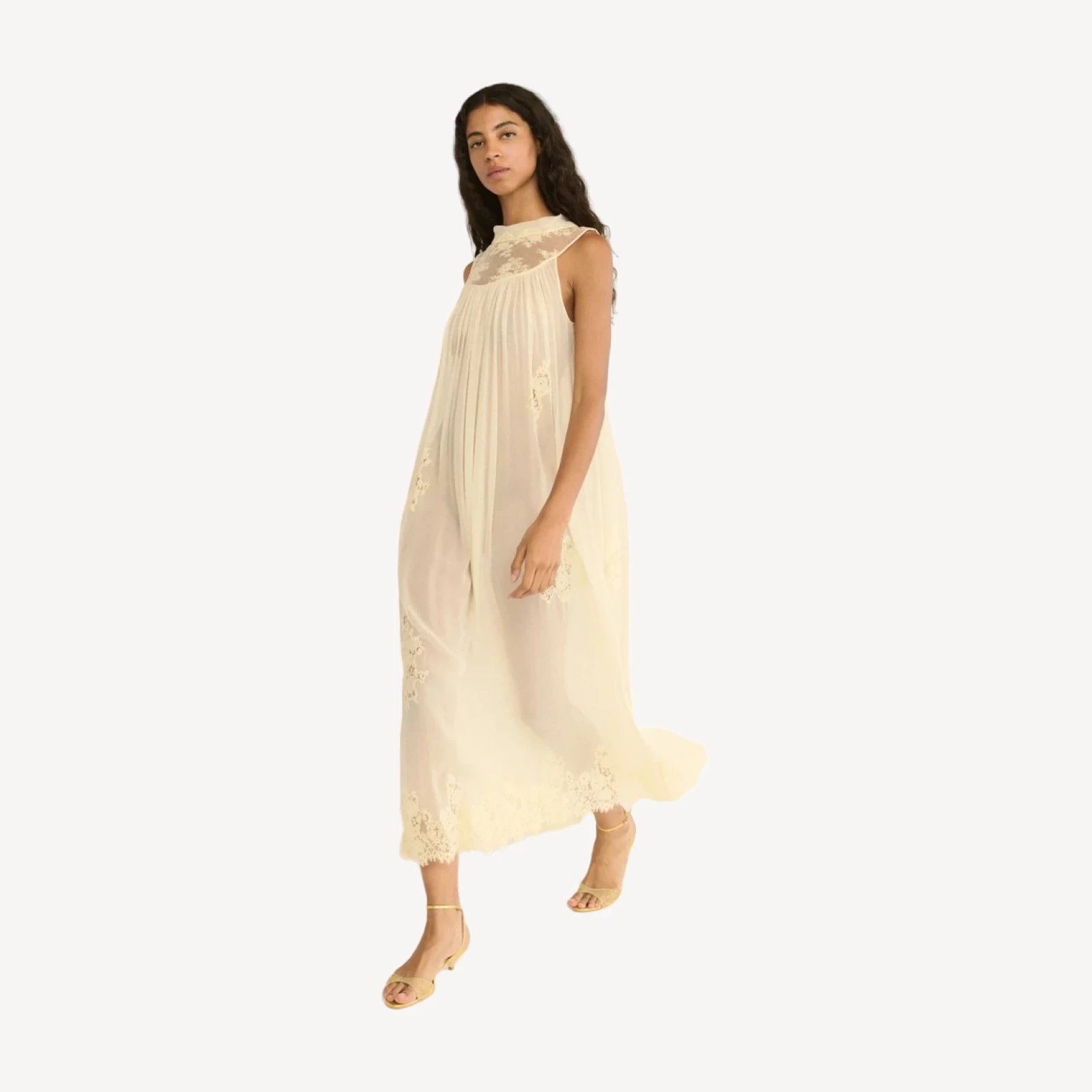 FLORENTE DRESS -- SEA SALT